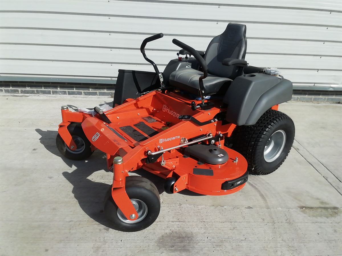 Husqvarna Mz 54 Zero Turn Ride On Commercial 54in Ride On Mower On Auction Now At Bpi