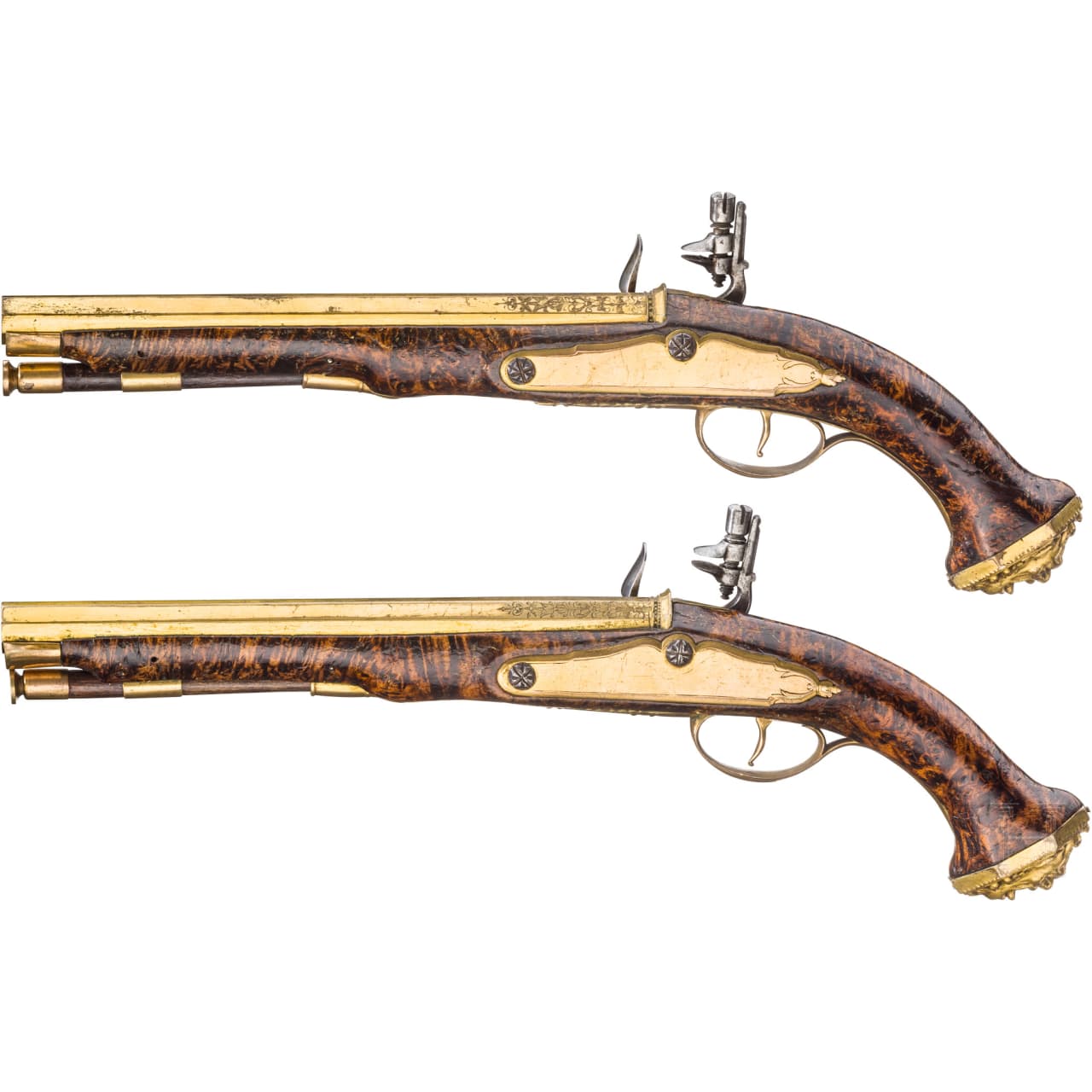 Lot 98 Flintlock And Percussion Pistols Online Catalogue A80s Past Auctions Buy Hermann Historica