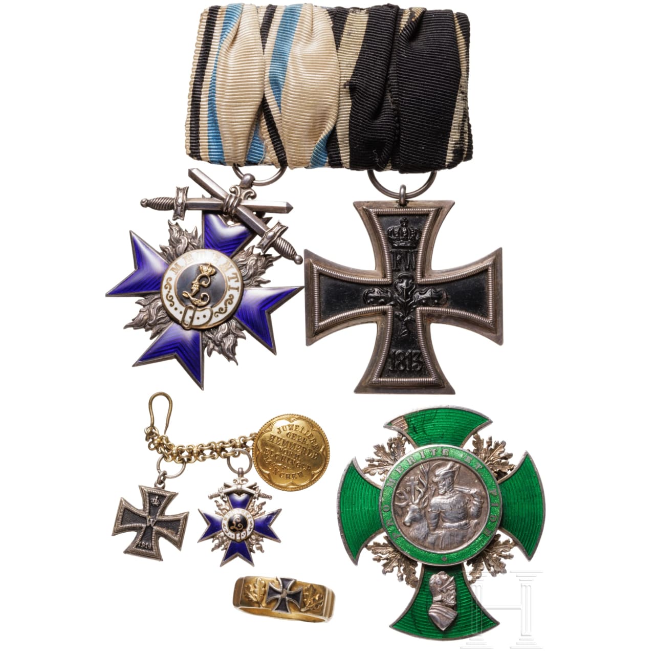 Kleine Sammlung Auszeichnungen, Erster Weltkrieg