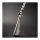 A significant all-metal flintlock rifle, Johann Glett, Passau, circa 1680/90