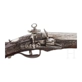 A flintlock carbine with folding stock from the Visconti House, Italy, 2nd half of 17th century