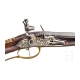 A deluxe flintlock rifle, Carlsbad, circa 1740