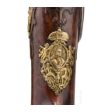 A deluxe flintlock rifle, Carlsbad, circa 1740