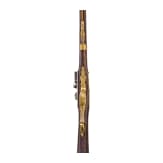 A deluxe flintlock rifle, Carlsbad, circa 1740