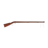 Schweres Unterhammer-Perkussionsgewehr, USA, um 1850