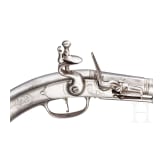 A rare all-metal flintlock pistol, Cloeter, Mannheim, circa 1680/90