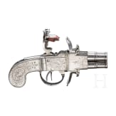 Vierl&auml;ufiges Ganzmetall-Wenderterzerol, um 1800