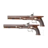 Ein Paar Perkussionspistolen, W & G Chance, London, um 1810