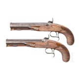Ein Paar Perkussionspistolen, Ross, Edinburgh, um 1840