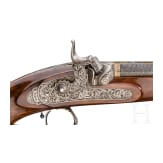 A pair of percussion pistols, Carl Pirko, Vienna, circa 1850