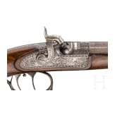 A pair of percussion pistols, Anton Vinzent Lebeda, Prague, circa 1850