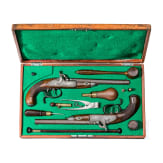 A pair of percussion pistols, Anton Vinzent Lebeda, Prague, circa 1850