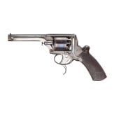 Perkussionsrevolver Tranter 2. Modell mit Doppelabzug, im Kasten, um 1855
