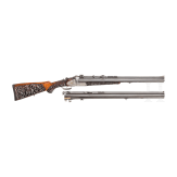 A Just Ferlach over-and-under drilling with interchangeable barrel