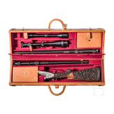 A Just Ferlach over-and-under drilling with interchangeable barrel