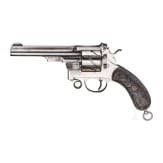 A nickel-plated Mauser Mod. 1878 ("zig-zag revolver")