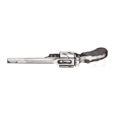 A nickel-plated Mauser Mod. 1878 ("zig-zag revolver")