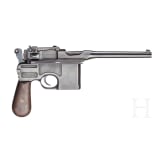 Mauser C 96, mit Kasten und Leder