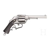 A De Dartein zick-zack revolver, France, circa 1872