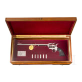 Colt New Frontier SAA "Ned Buntline Commemorative", im Schaukasten