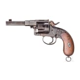 Reichsrevolver Mod. 1883, Erfurt, mit Tasche