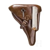 Pistole 08, DWM 1913, mit Tasche