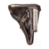 Pistole 08, Erfurt 1913, mit Tasche