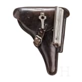 Pistole 08, Erfurt 1918, mit Tasche