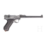 Lange Pistole 08, DWM 1917, mit Tasche