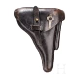 Pistole 08, DWM 1918 / 1920, mit Tasche, Reichswehr, Polizei