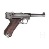 Pistole 08, Mauser, Code "G - S/42", mit Tasche