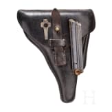 Pistole 08, Mauser, Code "S/42", mit Tasche