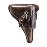 Pistole 08, Mauser, Code "1937 - S/42", mit Tasche