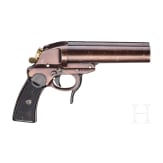 Doppell&auml;ufige Fliegerleuchtpistole Mod. L, Krieghoff, Code "fzs"