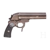 Doppell&auml;ufige Fliegerleuchtpistole Mod. L, Krieghoff, Code "fzs"