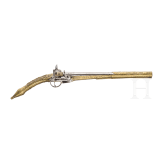 An Albanian "rat's tail" miquelet pistol, 19th century