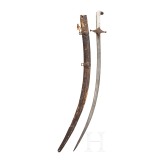 A shamshir from Ottoman Syria, 19th century