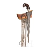 A kris with a silver scabbard, Bugis, 20th century