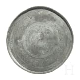 A large Ottoman plate made of engraved copper, 19th century