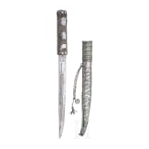 A silver-mounted knife, Caucasus, 19th century
