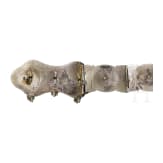 A Georgian silver belt, late-19th century
