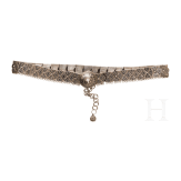 A nielloed silver belt, Caucasus, around 1900