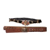 Two belts, Caucasus and Paraguay, 19th/20th century