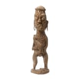 Holzstatue, Borneo
