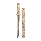 A bone Tanto, Japan, Meiji period