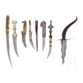 Eight daggers from the Islamic world, 19th and 20th centuries