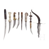Eight daggers from the Islamic world, 19th and 20th centuries