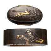 A Fuchi Kashira, end of Edo period
