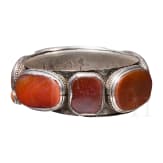 A silver bracelet, Yemen, 19th century