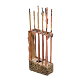 A Japanese palanquin quiver with nine arrows, late Edo period